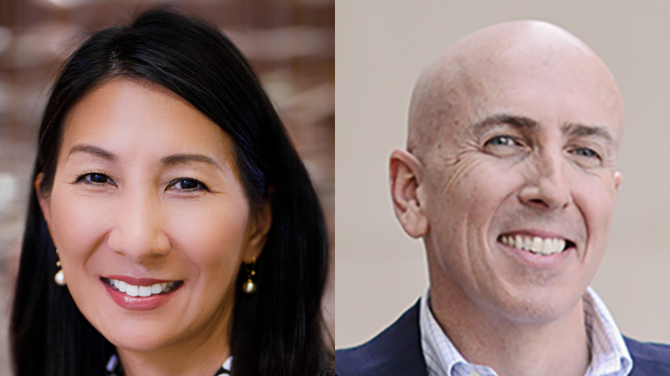 Ruth Oh Reitmeier, director of coaching, and Brent Smith, senior associate dean for executive education at Rice Business